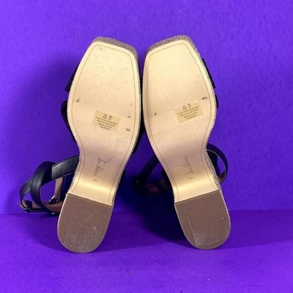 Sam Edelman Women's Black Bow Theresa 2 Summer Platform Sandals Shoe Size 10.5 - Picture 7 of 9